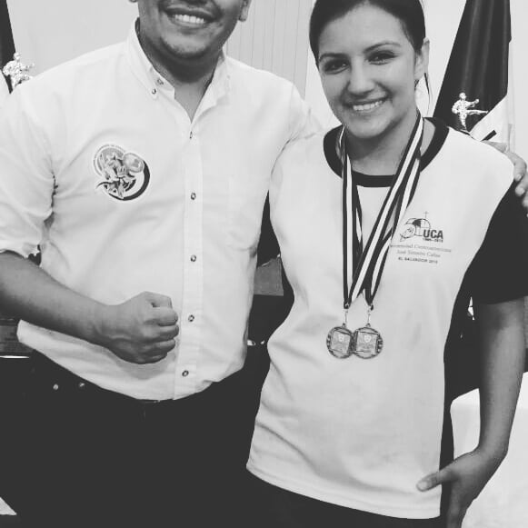 Ayer, en la copa UNIVO 2018 :D :) #karatedo